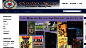 What Christiannewsmo.com website looked like in 2017 (6 years ago)