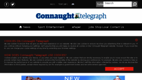 What Con-telegraph.ie website looked like in 2017 (6 years ago)
