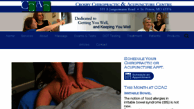 What Crosbychiropractic.com website looked like in 2017 (6 years ago)
