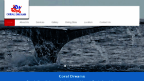 What Coral-dreams.com website looked like in 2017 (6 years ago)