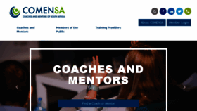 What Comensa.org.za website looked like in 2017 (6 years ago)