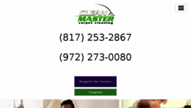 What Cleanmastercarpetcleaning.com website looked like in 2017 (6 years ago)