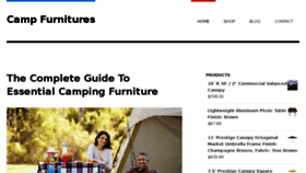 What Campfurnitures.com website looked like in 2017 (6 years ago)