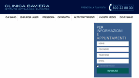 What Clinicabaviera.it website looked like in 2017 (6 years ago)