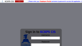 What Cis.kckps.org website looked like in 2017 (6 years ago)