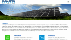 What Cleanergymaroc.com website looked like in 2017 (6 years ago)