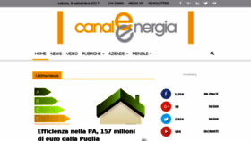 What Canaleenergia.com website looked like in 2017 (6 years ago)