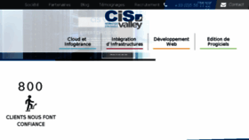What Cis-valley.fr website looked like in 2017 (6 years ago)