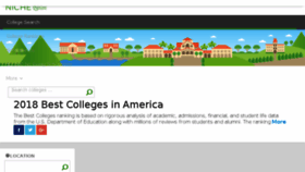 What Collegeprowler.com website looked like in 2017 (6 years ago)