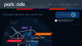 What Cambridgeparkandride.info website looked like in 2017 (6 years ago)