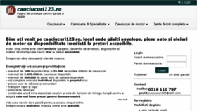 What Cauciucuri123.ro website looked like in 2017 (6 years ago)