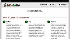 What Coffeeteaclub.co.uk website looked like in 2017 (6 years ago)