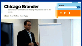 What Chicagobrander.com website looked like in 2017 (6 years ago)
