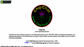 What Chipchat.com website looked like in 2017 (6 years ago)