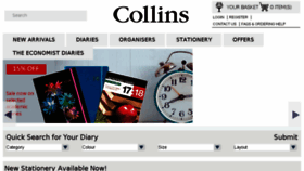 What Collinsdebden.co.uk website looked like in 2017 (6 years ago)