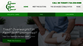 What Christopherchiropractic.com website looked like in 2017 (6 years ago)