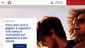 What Credit-mutuel.fr website looked like in 2017 (6 years ago)