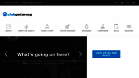 What Clubgetaway.com website looked like in 2017 (6 years ago)