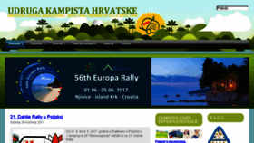 What Camping-croatia.com website looked like in 2017 (6 years ago)