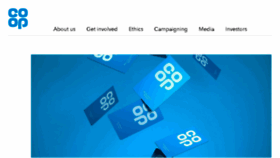 What Co-operative.coop website looked like in 2017 (6 years ago)