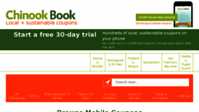What Chinookbook.net website looked like in 2017 (6 years ago)