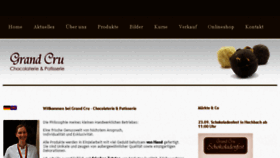 What Chocolateriegrandcru.de website looked like in 2017 (6 years ago)