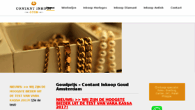 What Contant-inkoop-goud.nl website looked like in 2017 (6 years ago)