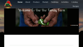 What Calhounproduce.com website looked like in 2017 (6 years ago)
