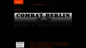 What Combat-berlin.de website looked like in 2017 (6 years ago)