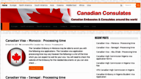 What Canadian-consulate.com website looked like in 2017 (6 years ago)