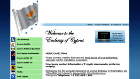 What Cyprusembassy.net website looked like in 2017 (6 years ago)