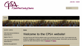 What Cpsa.org website looked like in 2017 (6 years ago)