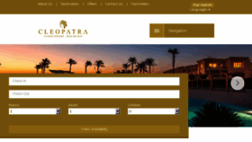 What Cleopatraluxurymakadi.com website looked like in 2017 (6 years ago)