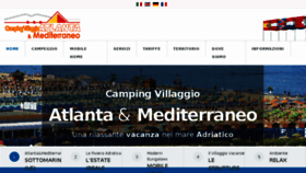 What Campingvillaggiomediterraneo.it website looked like in 2017 (6 years ago)