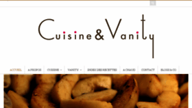 What Cuisineetvanity.fr website looked like in 2017 (6 years ago)