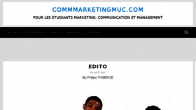 What Commmarketingmuc.com website looked like in 2017 (6 years ago)
