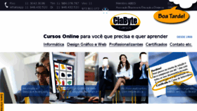 What Ciabyte.com.br website looked like in 2017 (6 years ago)