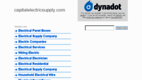 What Capitalelectricsupply.com website looked like in 2017 (6 years ago)