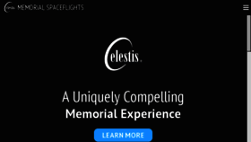 What Celestis.com website looked like in 2017 (6 years ago)