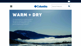 What Columbiasportswear.com.ar website looked like in 2017 (6 years ago)