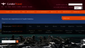What Condortravel.com website looked like in 2017 (6 years ago)