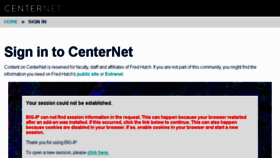 What Centernet.fredhutch.org website looked like in 2017 (6 years ago)