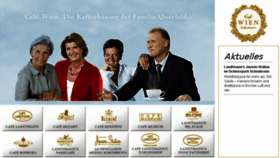What Cafe-wien.at website looked like in 2017 (8 years ago)