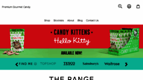 What Candykittens.co.uk website looked like in 2017 (6 years ago)