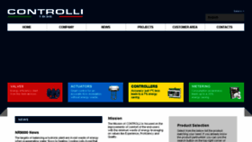 What Controlli.eu website looked like in 2017 (6 years ago)