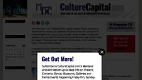 What Culturecapital.com website looked like in 2017 (6 years ago)