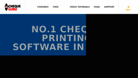 What Chequeprintingsoftware.com website looked like in 2017 (6 years ago)