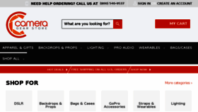 What Cameragearstore.com website looked like in 2017 (6 years ago)