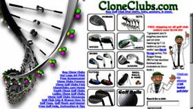 What Cloneclubs.com website looked like in 2017 (6 years ago)