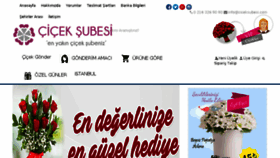What Ciceksubesi.com website looked like in 2017 (6 years ago)